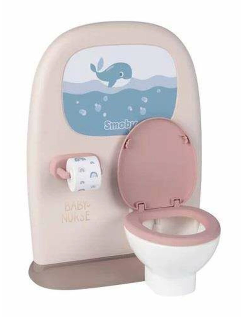 imagem de Acessórios para Bonecas Smoby Toilettes Acessórios 2 em 1 34 x 25 x 22,2 cm2