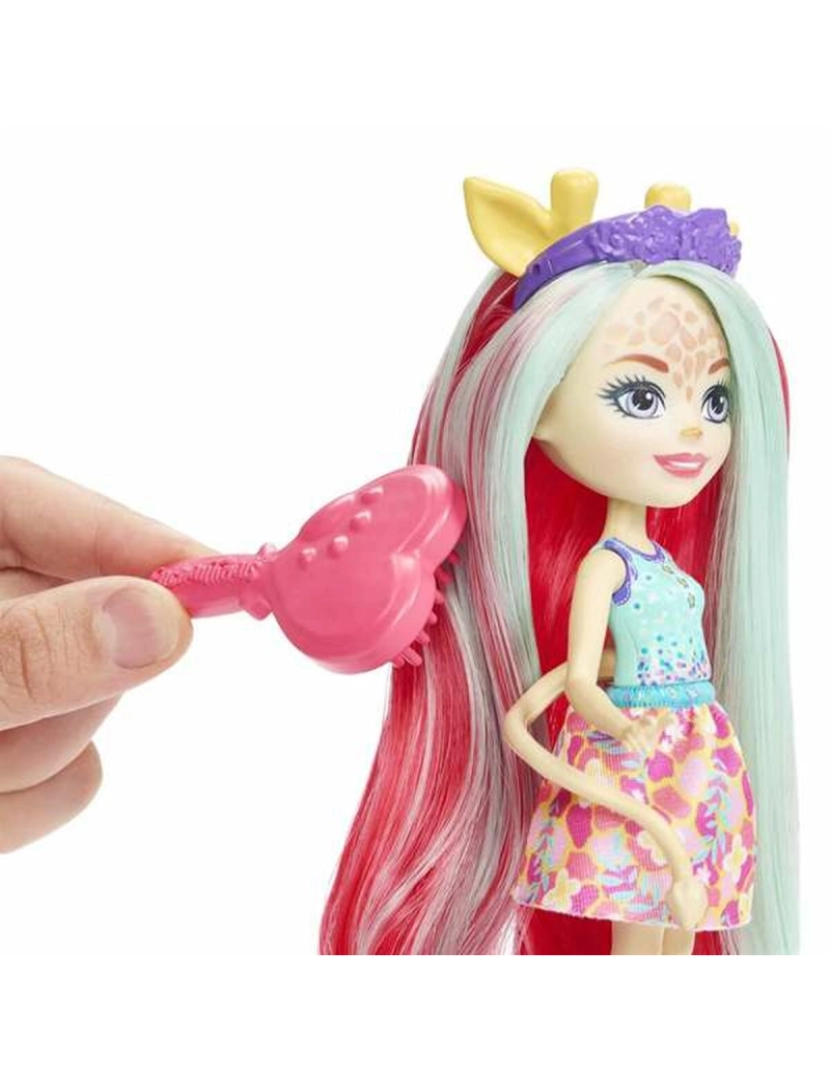 imagem de Boneca Mattel Enchantimals Glam Party Girafa 15 cm4