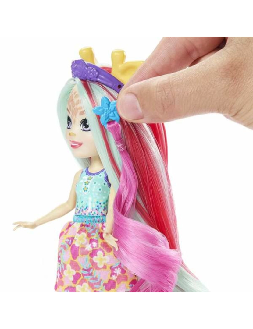 imagem de Boneca Mattel Enchantimals Glam Party Girafa 15 cm5