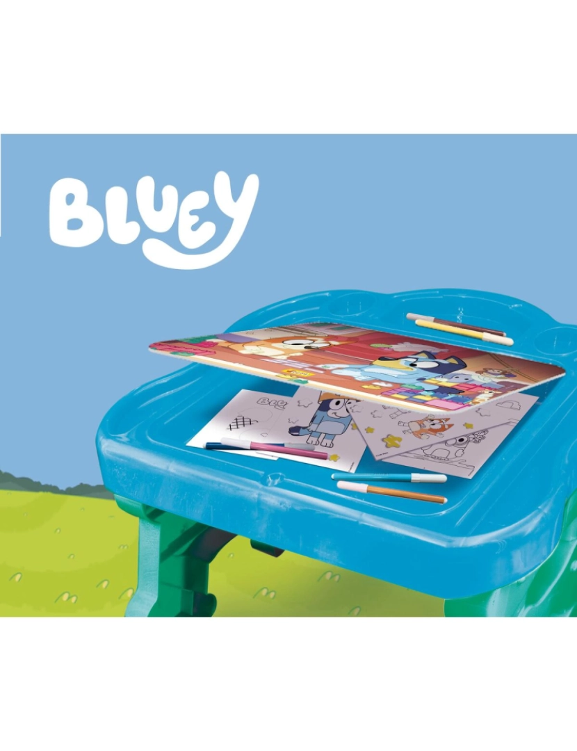 imagem de Mesa Infantil Bluey 30 x 48 x 38 cm5