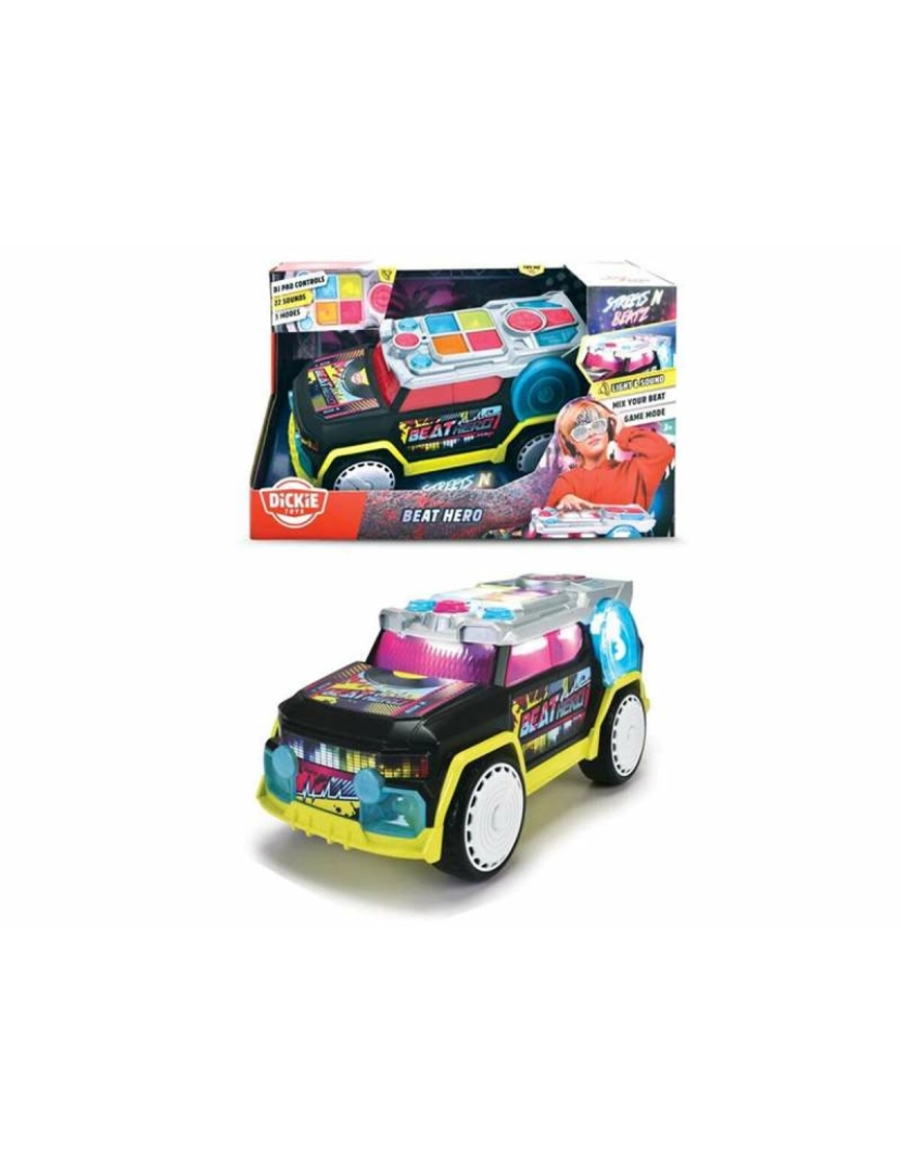 Smoby - Playset de Veículos Smoby Streets' n Beatz  32 cm