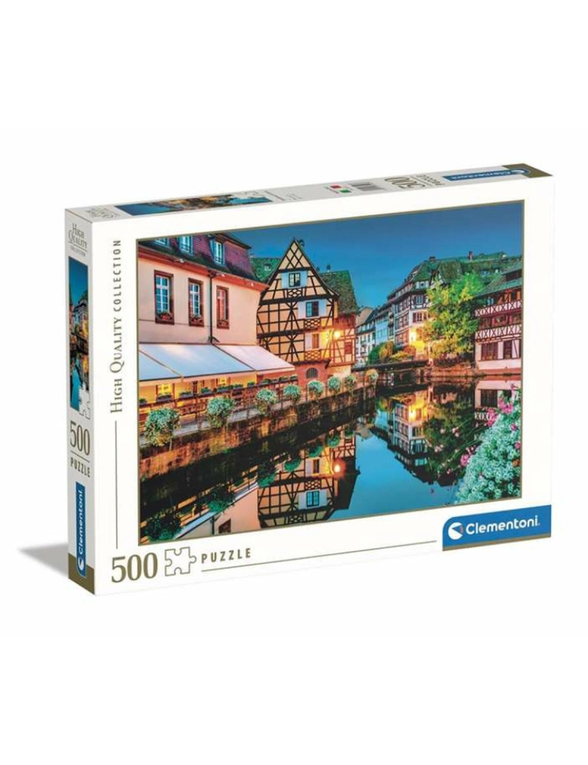 Clementoni - Puzzle Clementoni Strasbourg Old Town 500 Peças