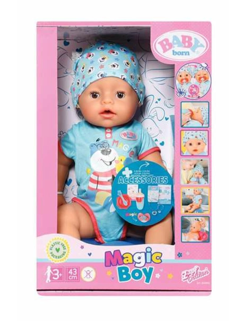 imagem de Boneco Bebé Zapf Baby Born Magic 43 cm1