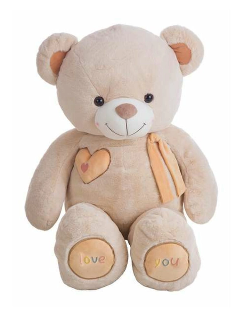 Bigbuy Kids - Peluche Valentin Bege Urso 140 cm