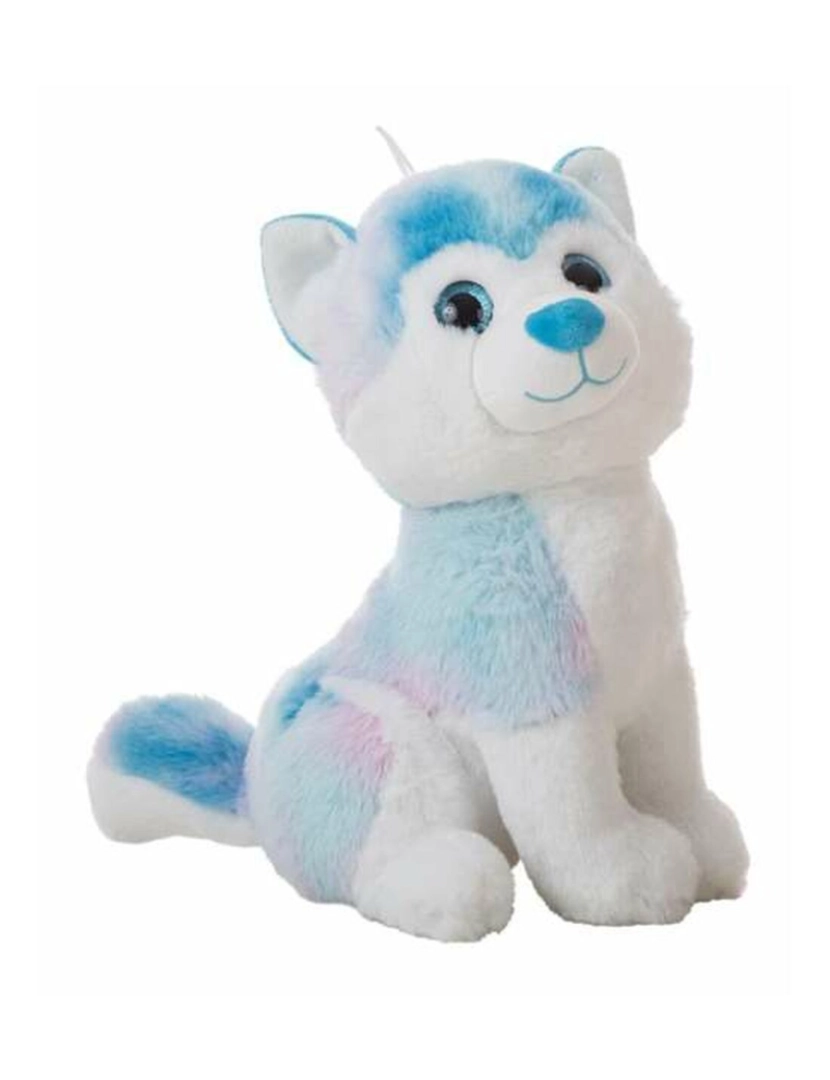 Bigbuy Kids - Peluche Azul Husky 60 cm