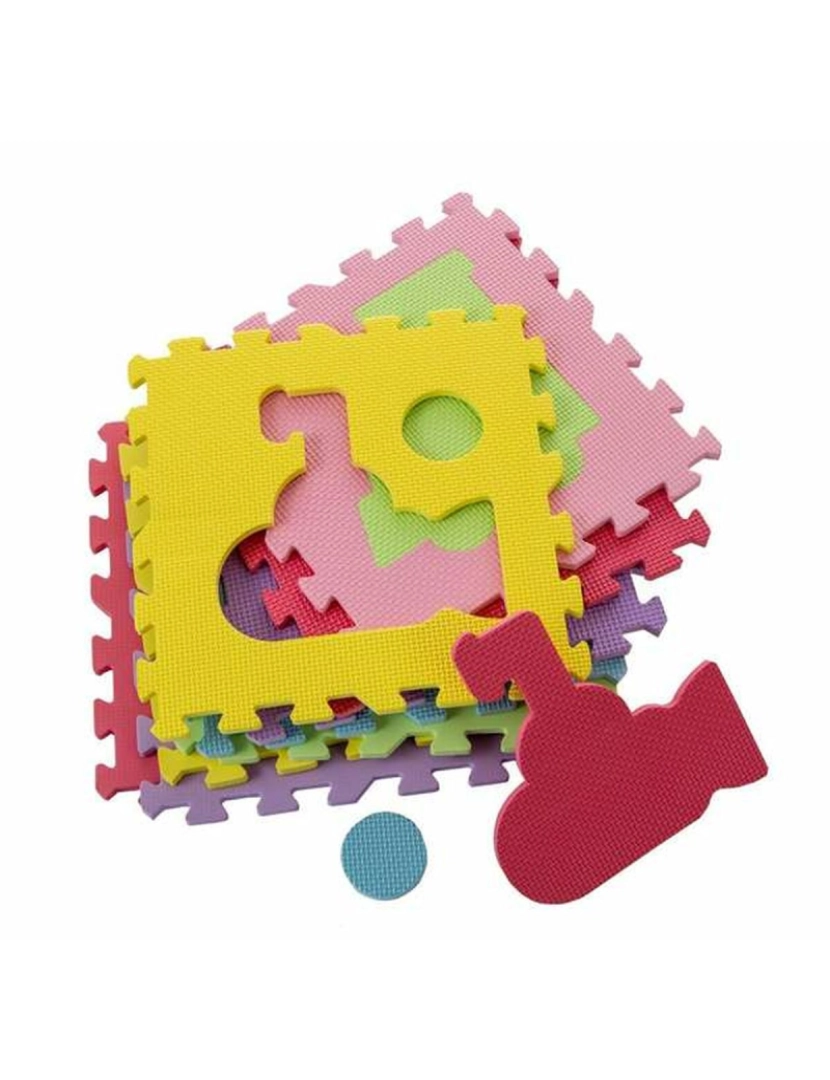 imagem de Puzzle Infantil 9 Peças 30 x 30 x 1 cm Transporte1