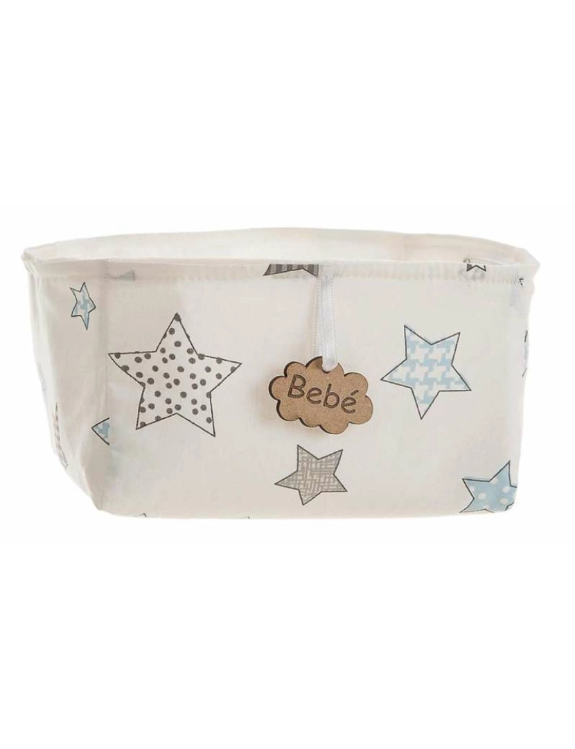 Bigbuy Kids - Cabaz Estampado Estrelas 18 x 14 x 10,5 cm