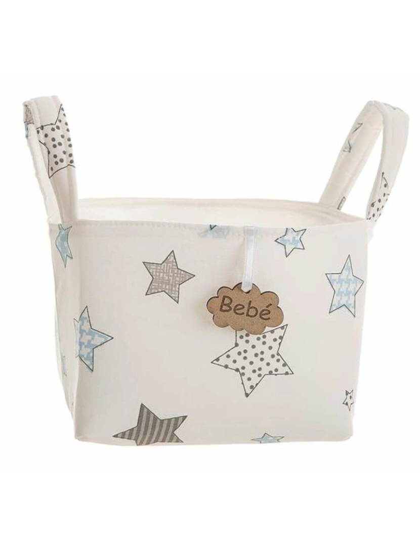 Bigbuy Kids - Cabaz Estampado Estrelas Com pegas 17 x 13,5 x 20 cm