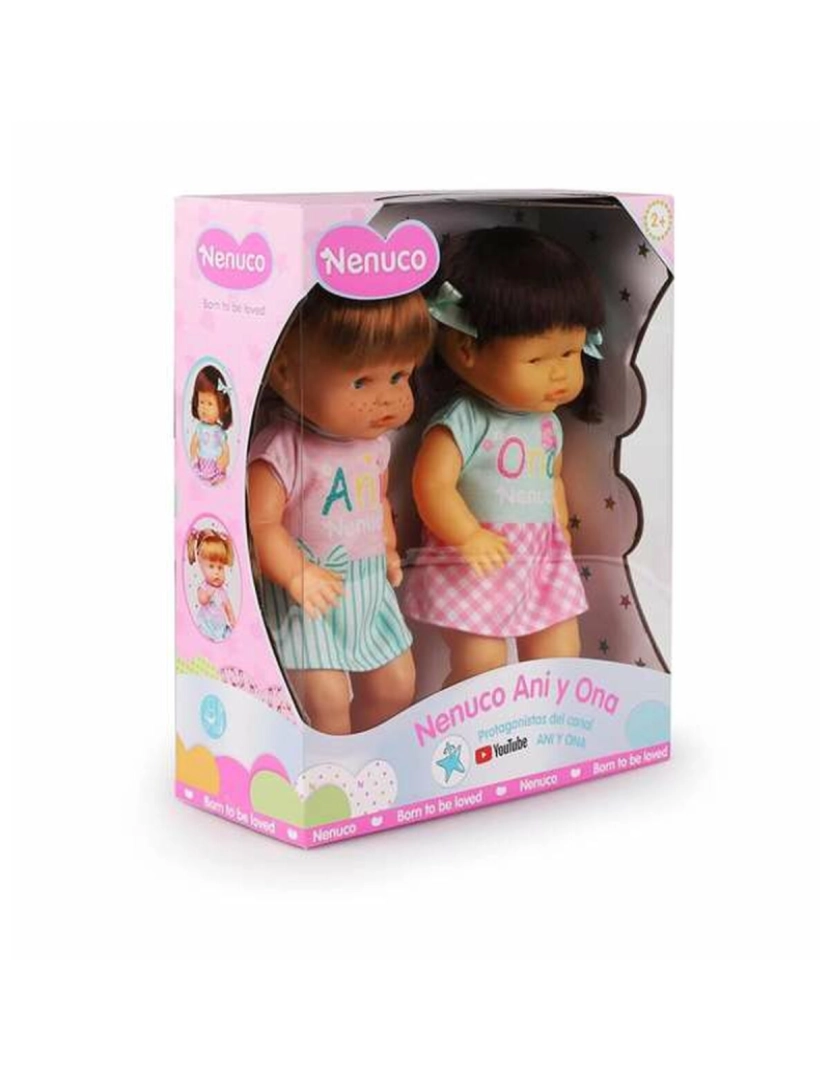 Set Bonecas Famosa Ani Ona 2 Pe as 35 cm Famosa ClubeFashion