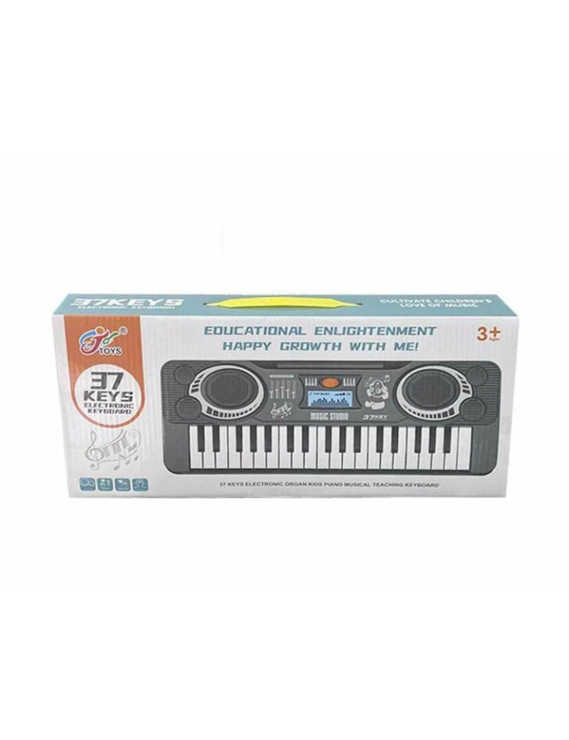 imagem de Teclado 37 Teclas Brinquedo musical 37 x 16,5 x 5,5 cm1