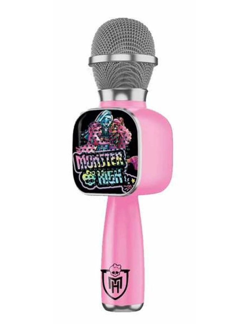 Monster High - Microfone para Karaoke Monster High Bluetooth USB