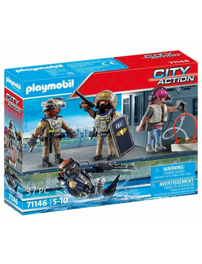 Playmobil - Playset Playmobil City Action 37 Peças