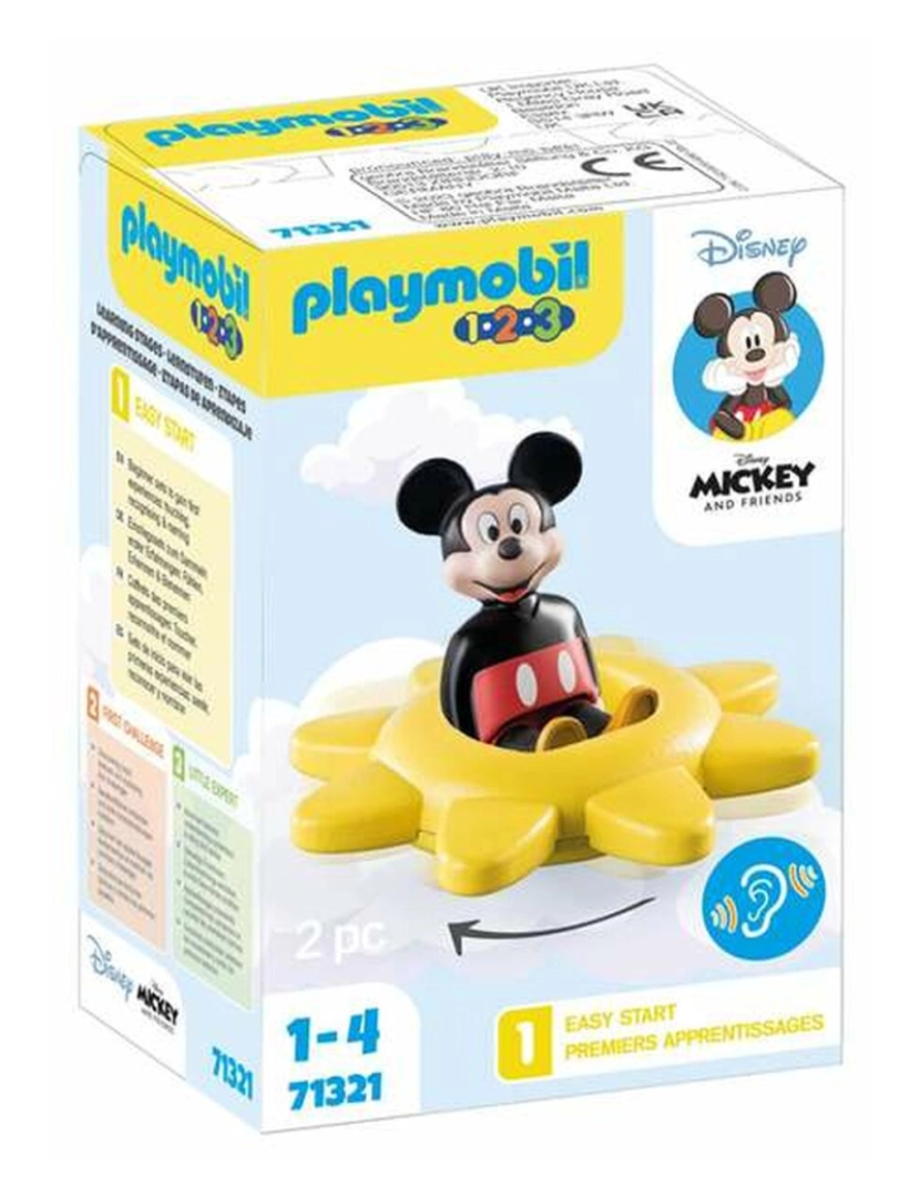 Playmobil - Playset Playmobil 71321 Mickey 2 Peças