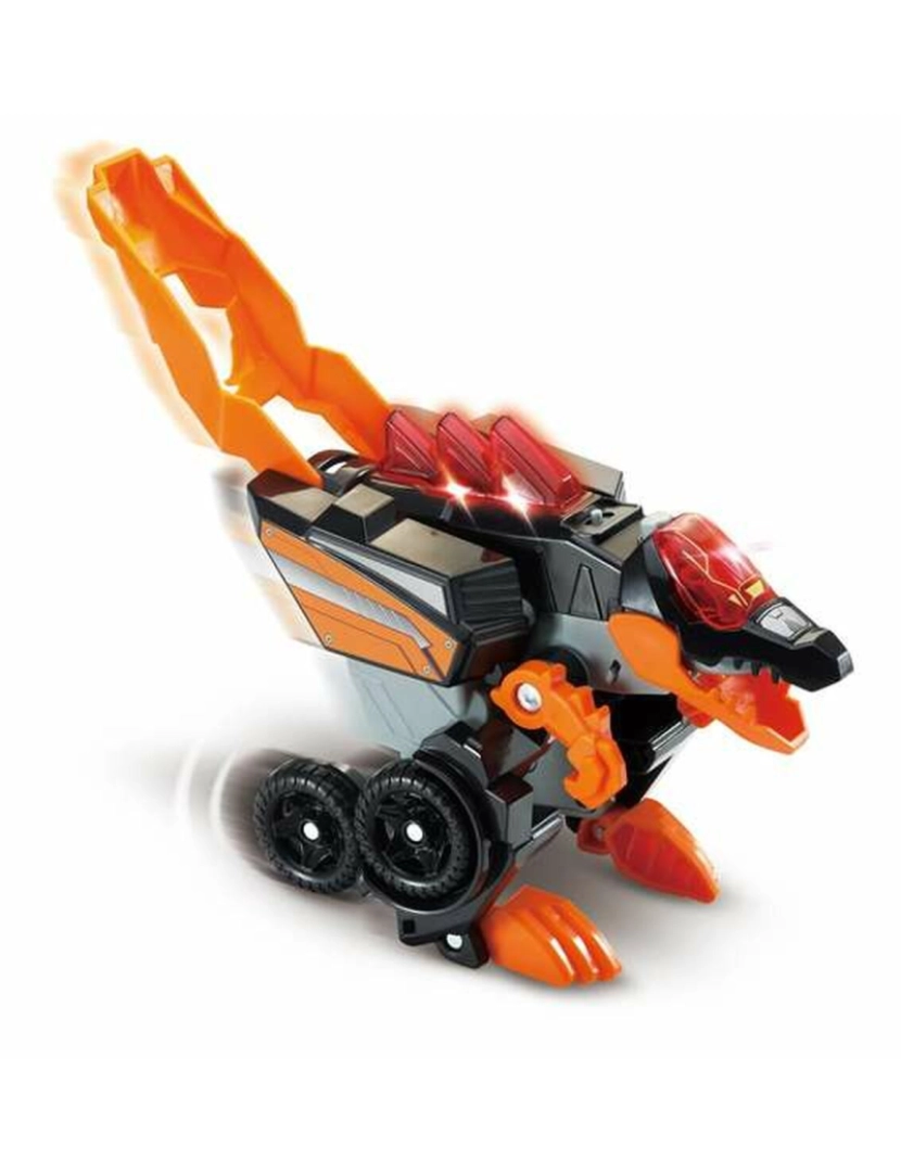 imagem de Veículo Transformador Vtech Switch&Go Mega T-REX S.O.S. Som 3 em 15