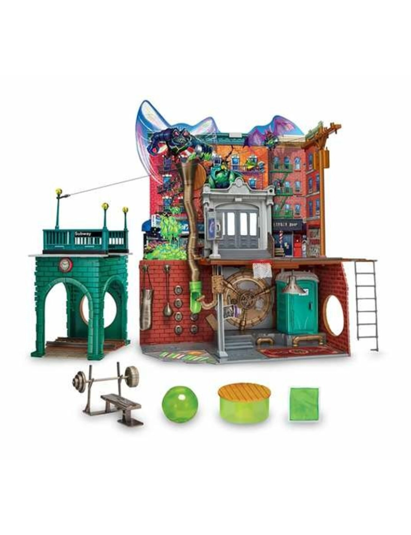 imagem de Playset Famosa tortugas ninja2