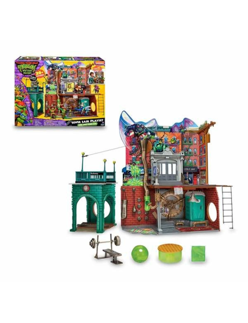 imagem de Playset Famosa tortugas ninja4