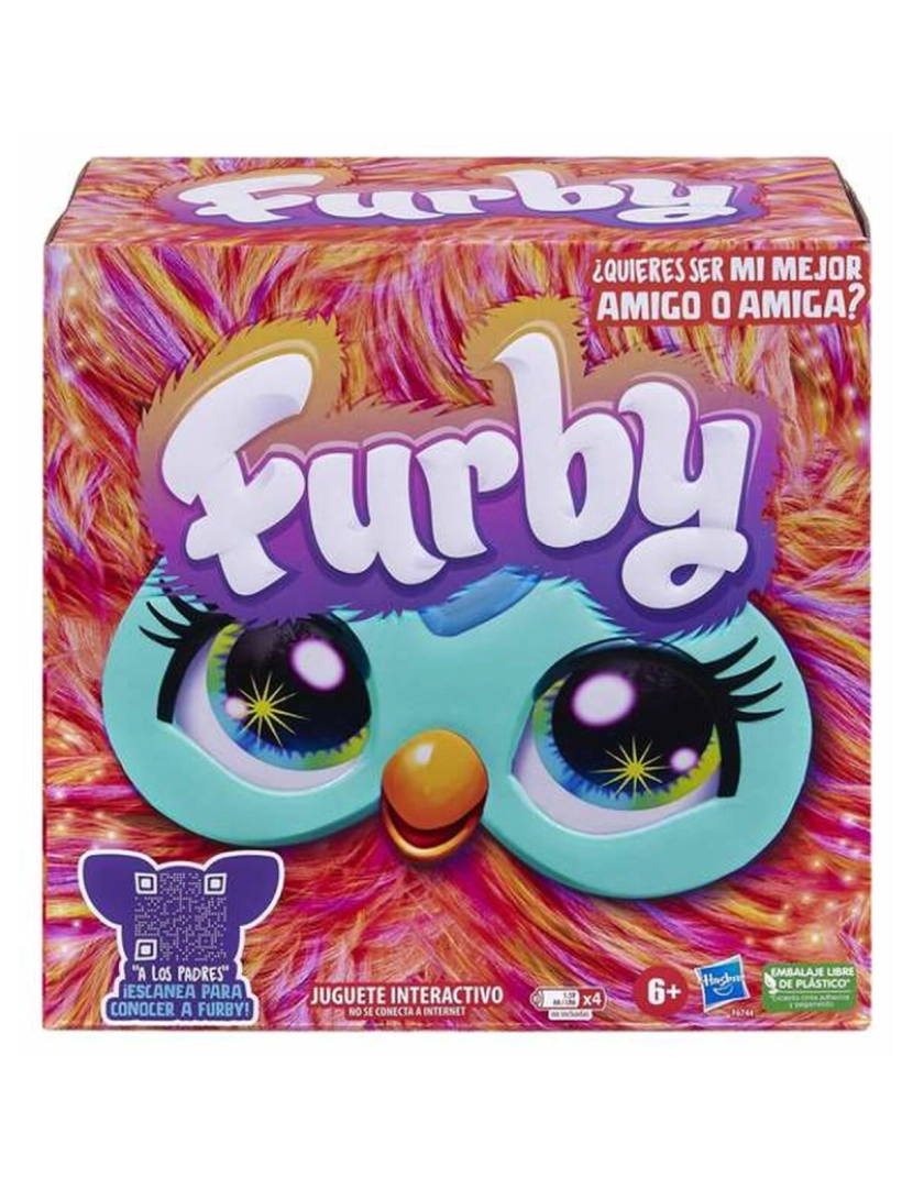 imagem de Peluche com Som Hasbro Furby 13 x 23 x 23 cm5