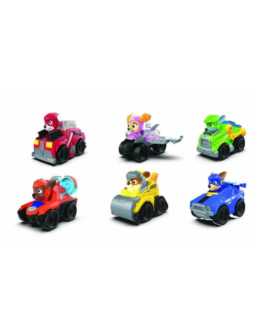 imagem de Figuras de Ação The Paw Patrol Mighty Pup Squad Racers1