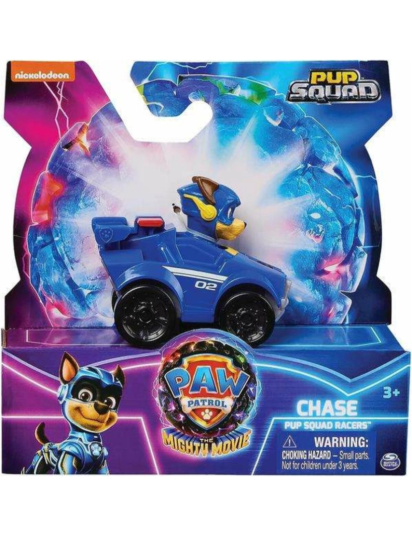 imagem de Figuras de Ação The Paw Patrol Mighty Pup Squad Racers2