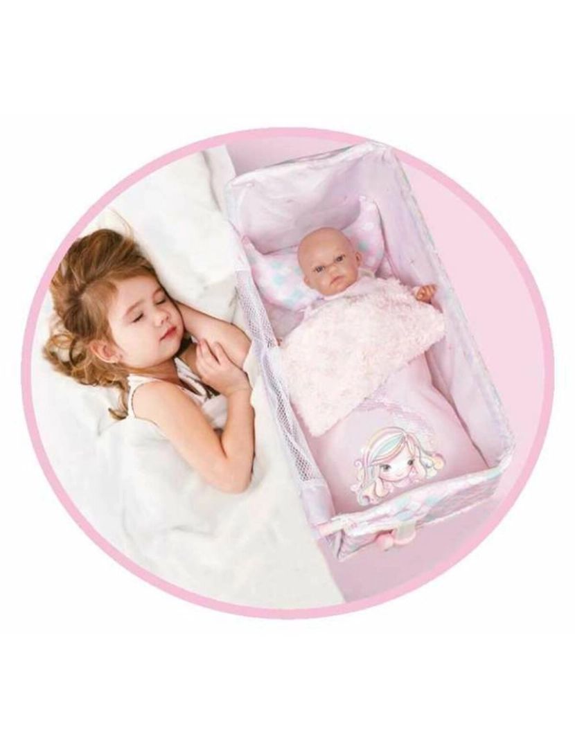 imagem de Berço para Bonecas Decuevas Co-Sleeping Bed 48 x 33 cm2