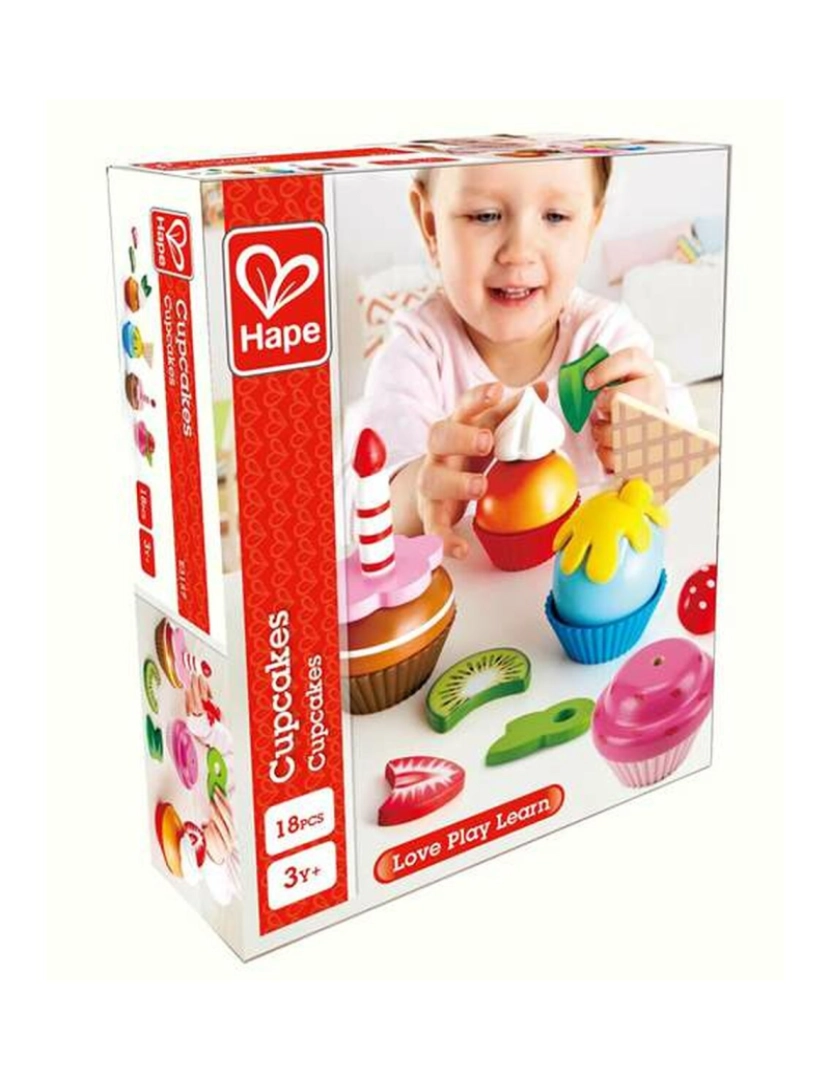 imagem de Conjunto de Comida Hape Cupcakes1