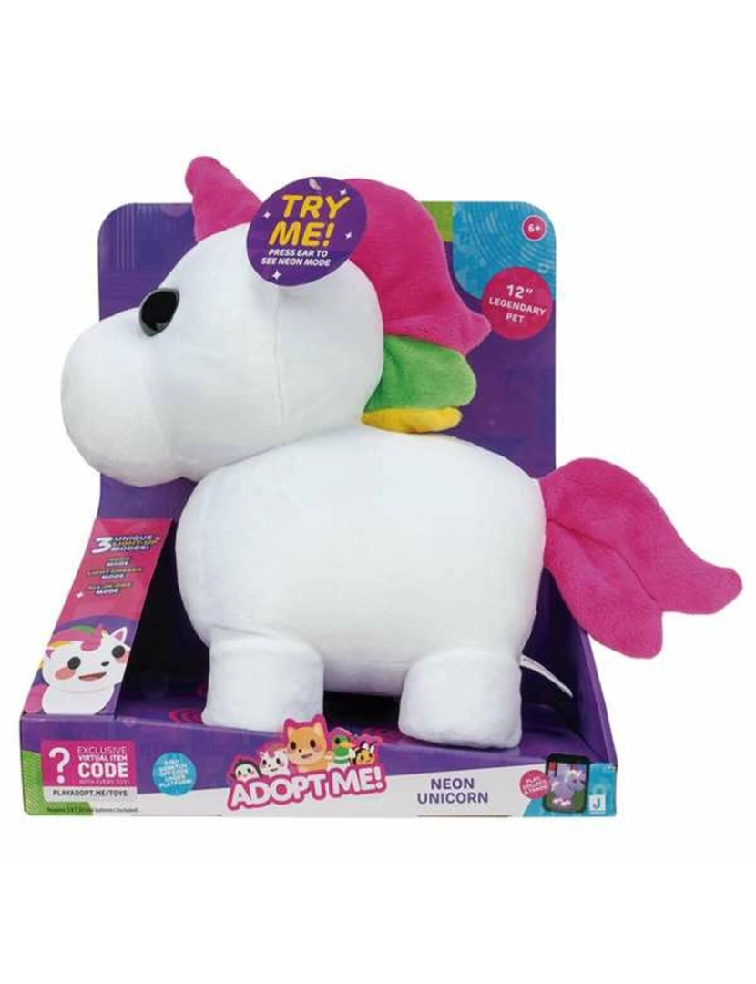 imagem de Peluche Adopt me 31 cm Unicórnio3