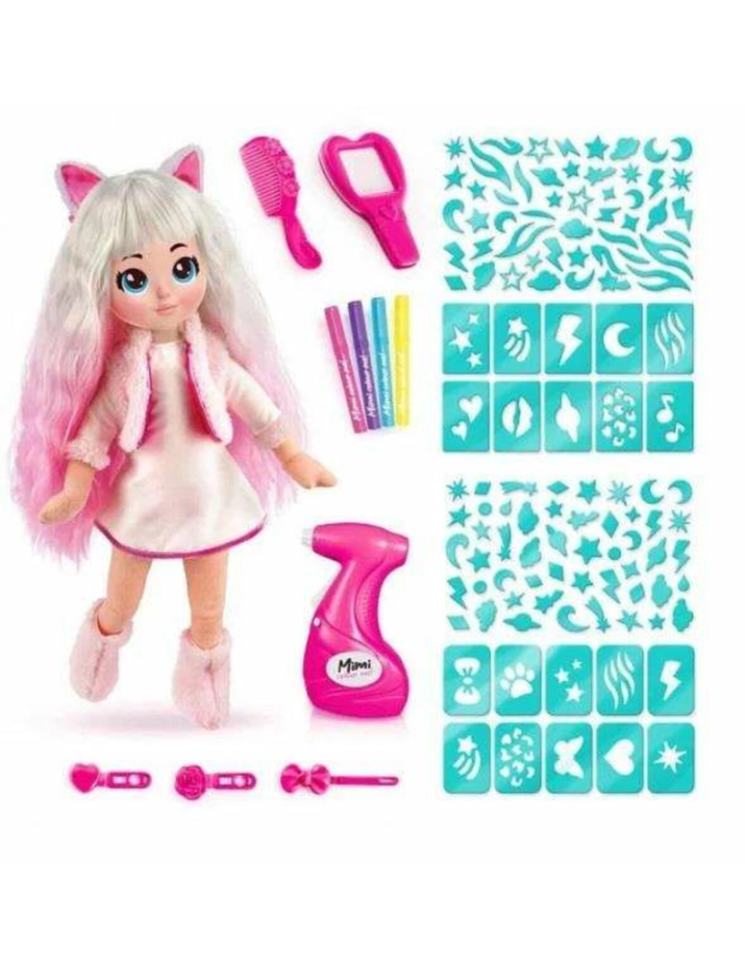 imagem de Boneca para Pentear Canal Toys Mimi Colour Me 40 cm2