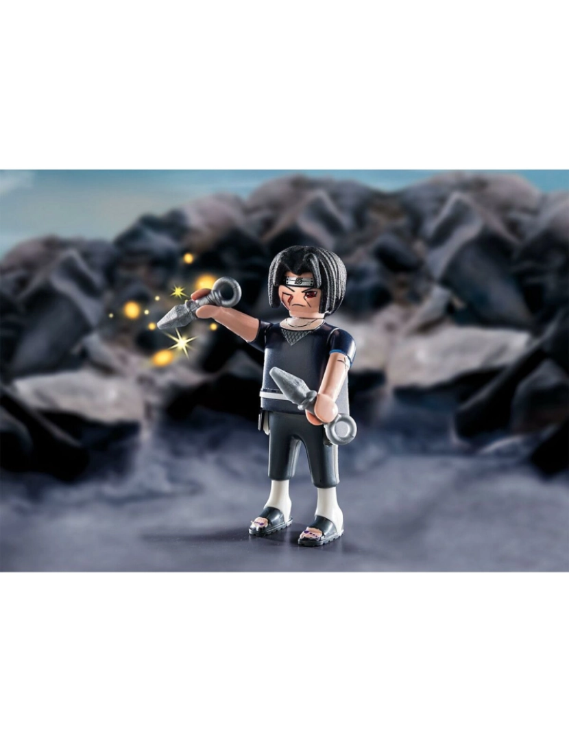 imagem de Playset Playmobil 70666 Sasuke vs Itachi 37 Peças4