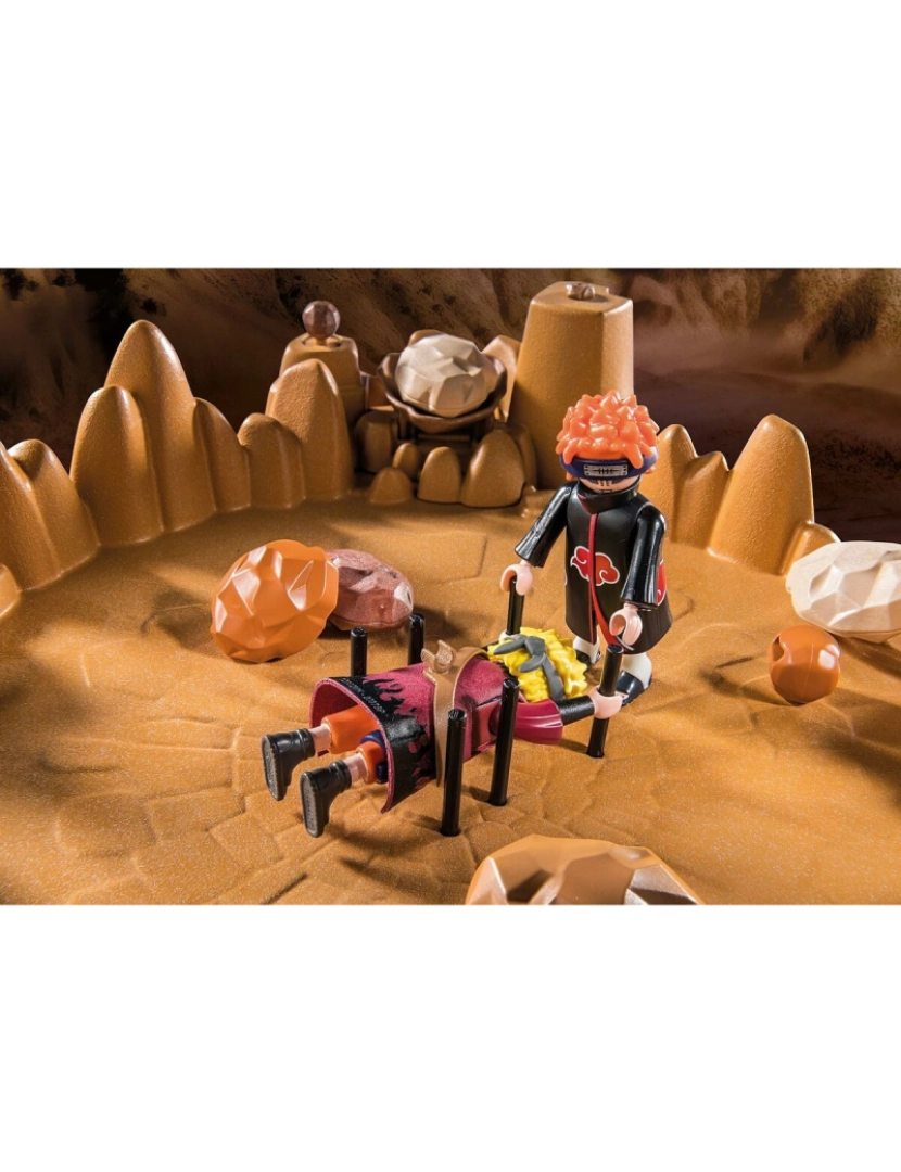 imagem de Playset Playmobil 70667 Naruto vs. Pain 48 Peças4