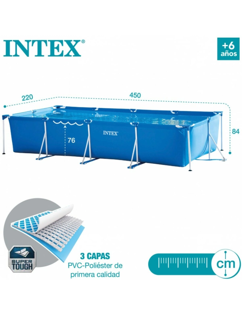 imagem de Piscina Desmontável Intex 28274NP 450 x 84 x 220 cm4