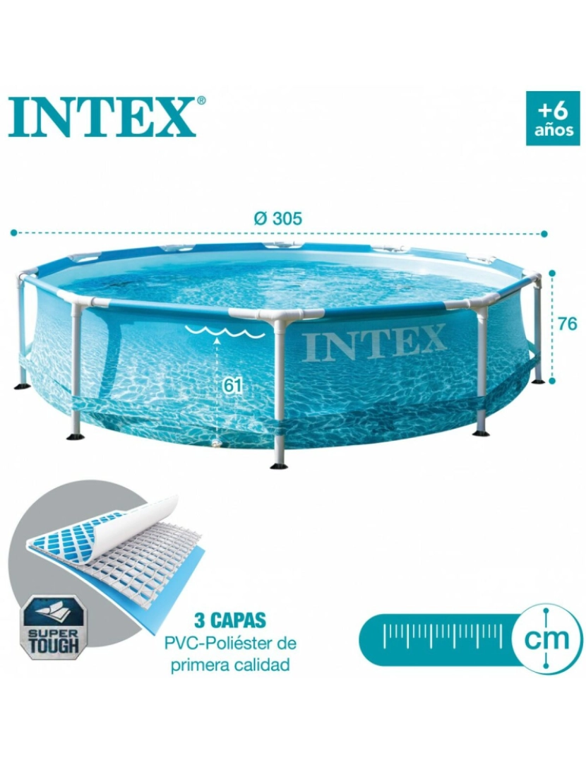 imagem de Piscina Desmontável Intex 305 x 76 x 305 cm4