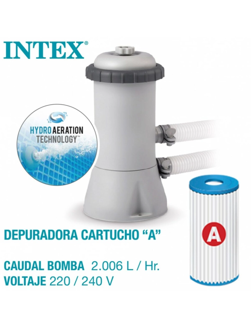 imagem de Piscina Desmontável Intex 400 x 200 x 122 cm3