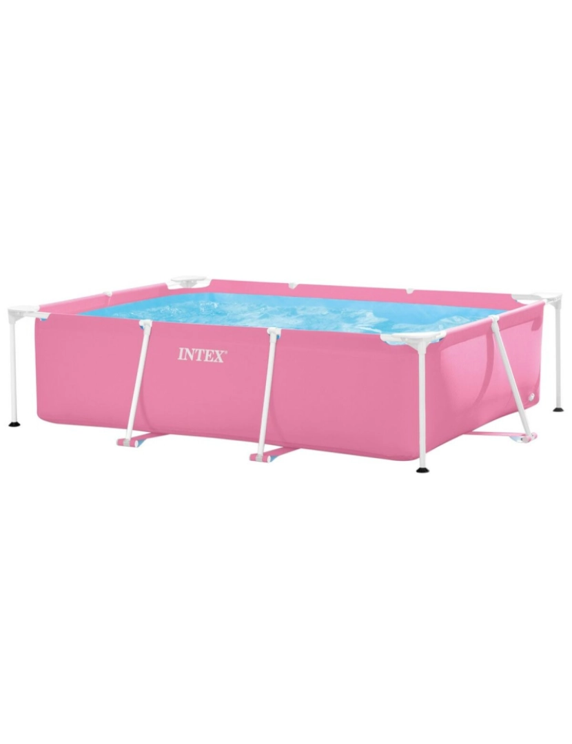 imagem de Piscina Desmontável Intex Small Frame Familiar 28266NP Cor de Rosa 220 x 60 x 150 cm1