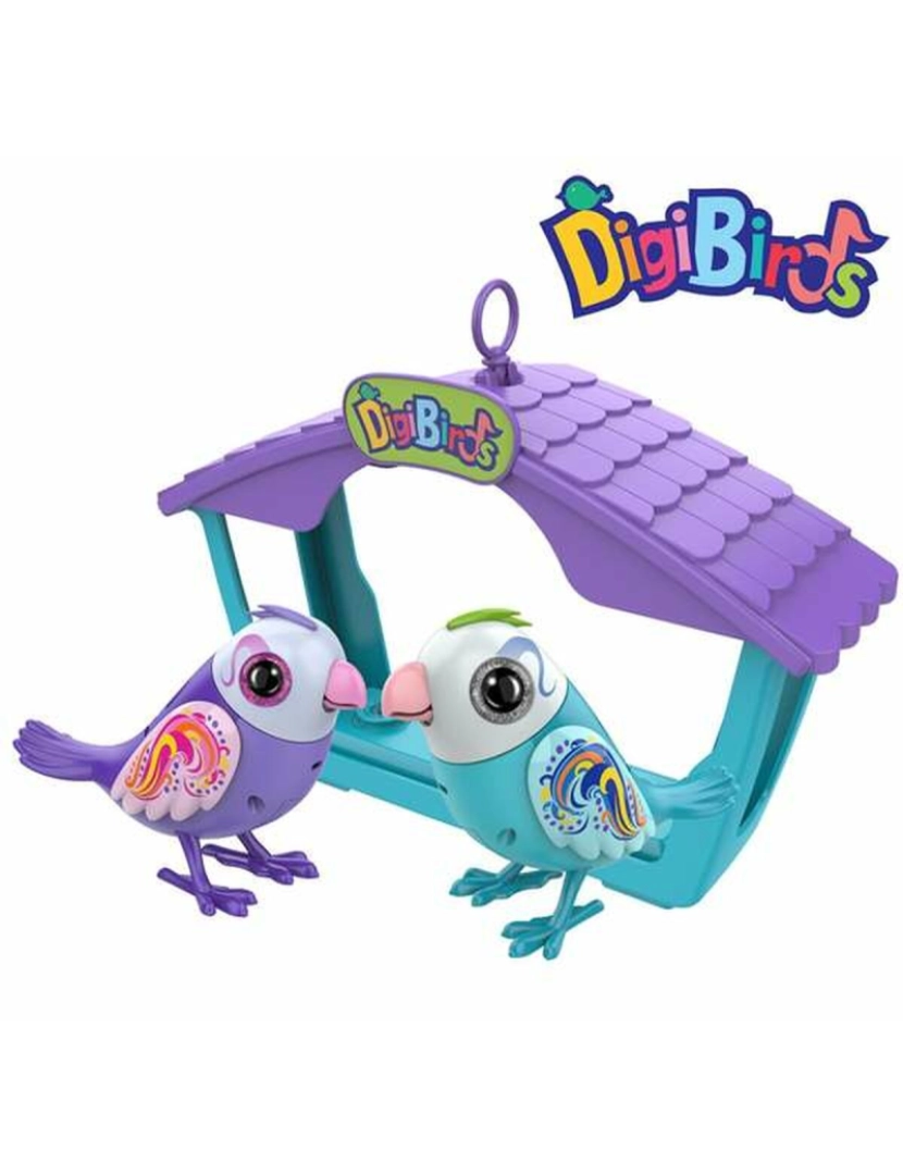 imagem de Brinquedo musical Bizak Digibirds  3 Peças Pássaros 50 melodias2