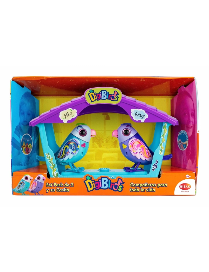 imagem de Brinquedo musical Bizak Digibirds  3 Peças Pássaros 50 melodias5