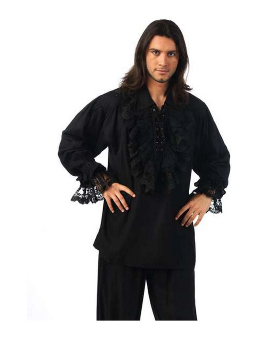 imagem de Fantasia para Adultos Limit Costumes Preta Camisa1