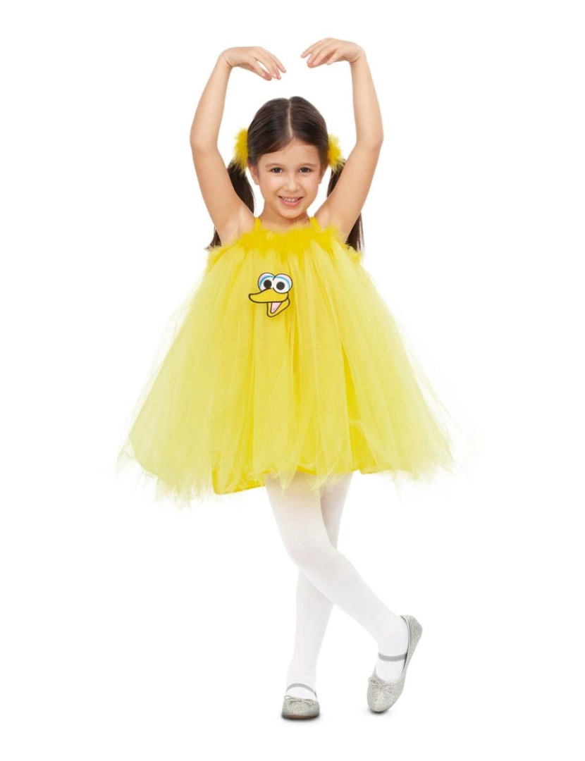 imagem de Fantasia para Bebés My Other Me Big Bird Sesame Street Amarelo (2 Peças)1