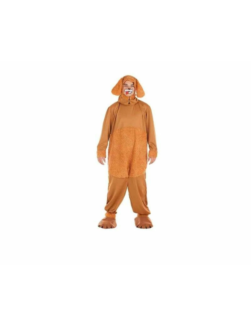 Bigbuy Carnival - Fantasia para Adultos Homem Cão de Peluche 3 Peças