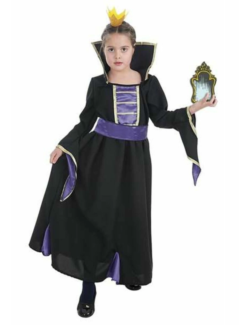 Bigbuy Carnival - Fantasia para Crianças Espelho Rainha Medieval (3 Peças)