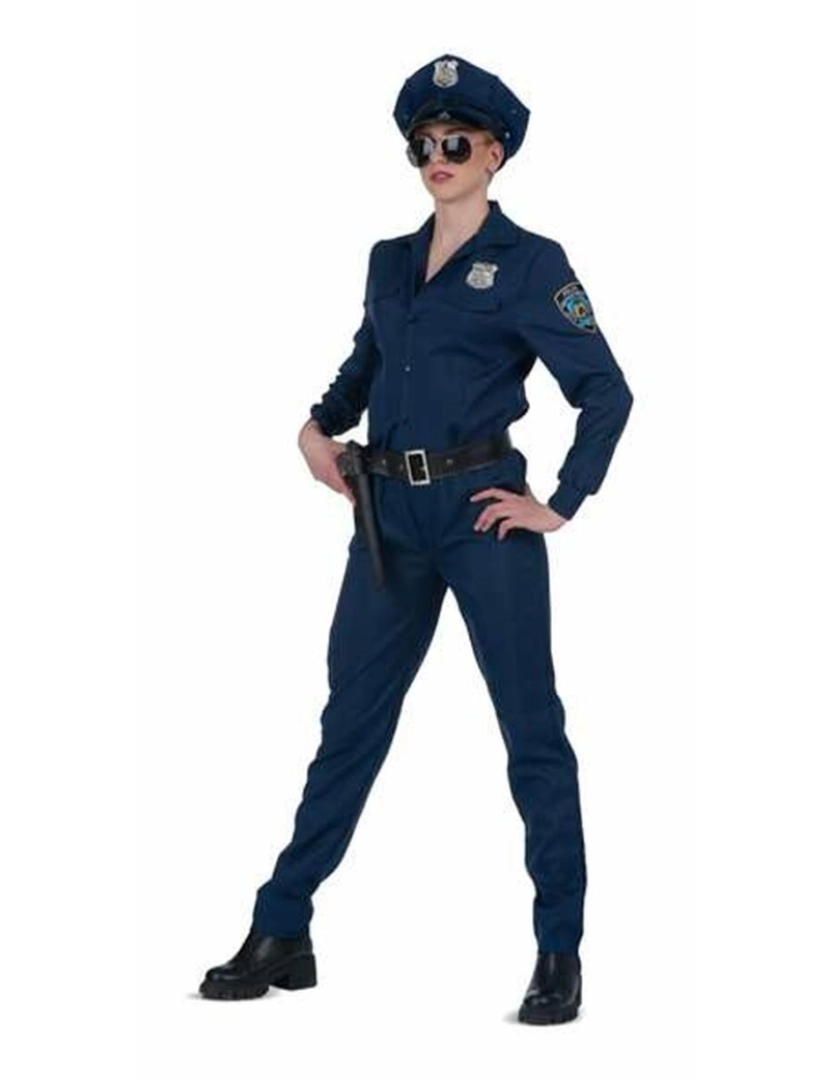 Fantasia Policial Masculina Adulto + Acessórios - Cosplay