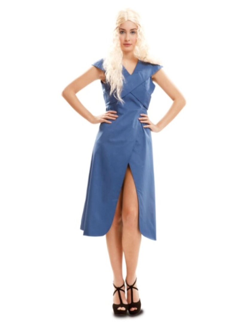 imagem de Fantasia para Adultos My Other Me Daenerys Azul Vestido1