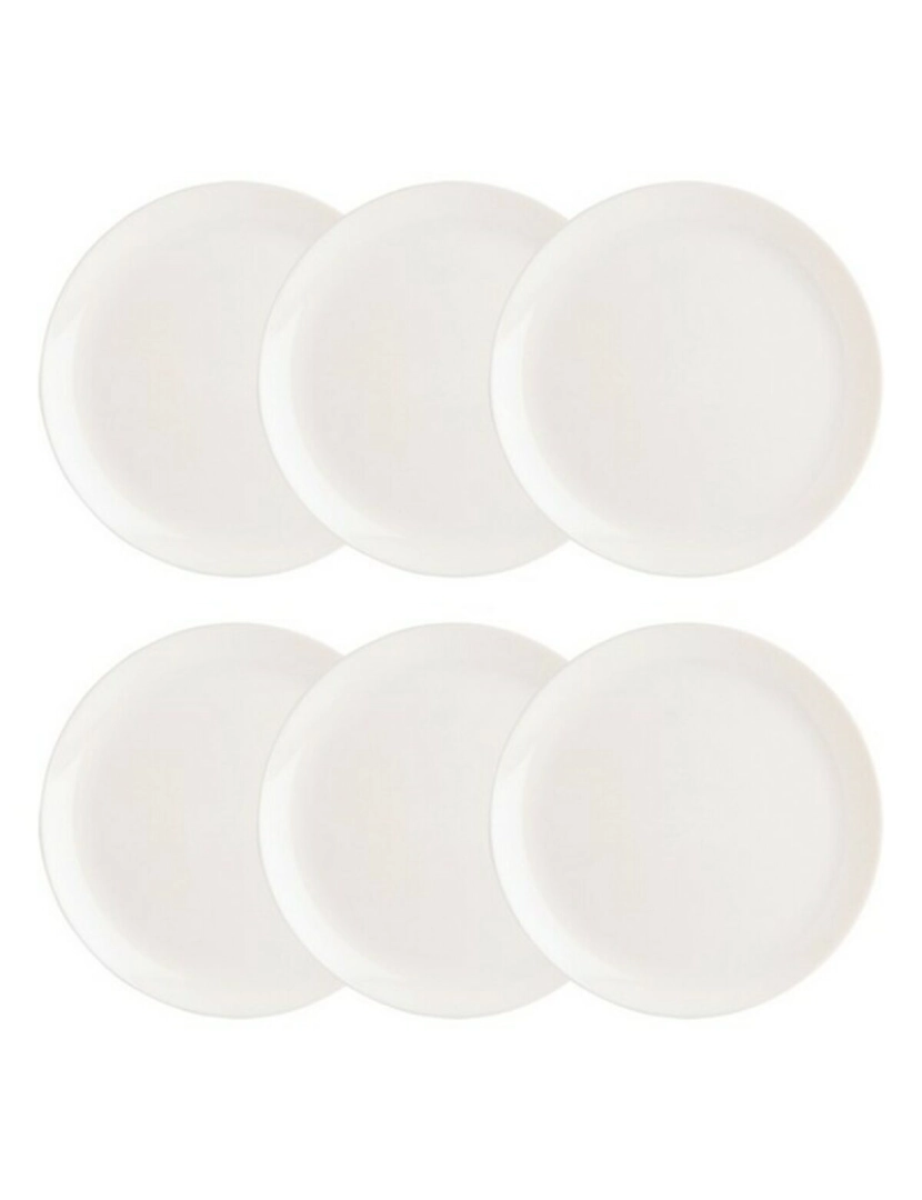 imagem de Conjunto de pratos Luminarc Diwali 6 Unidades Branco Vidro (Ø 27 cm)3