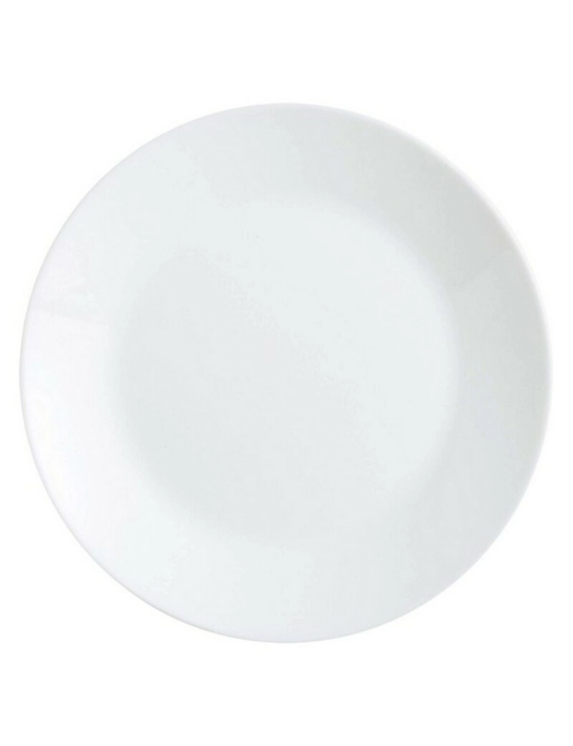 imagem de Conjunto de pratos Arcopal Zelie Branco Vidro (12 pcs)1