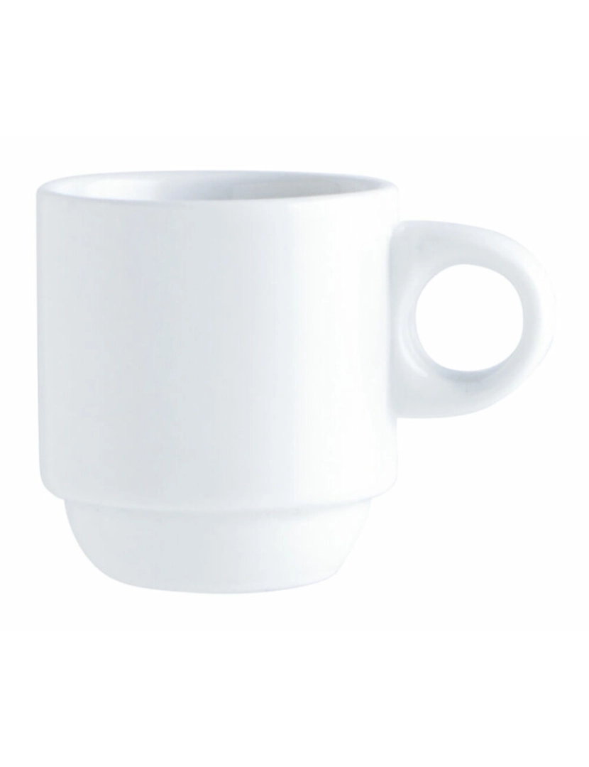 imagem de Kop Quid Basic Café Cerâmica Branco (8 cl)1