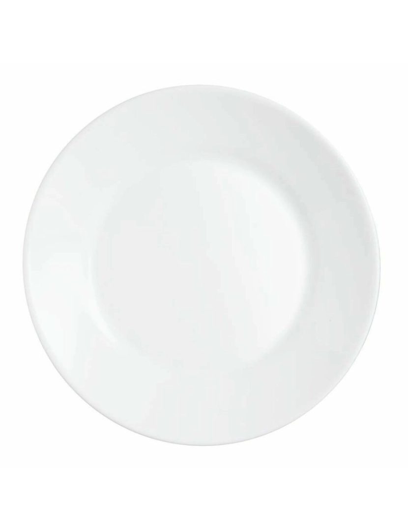 Arcoroc  - Conjunto de pratos Arcoroc 22522 Branco Vidro 23,5 cm (6 uds)