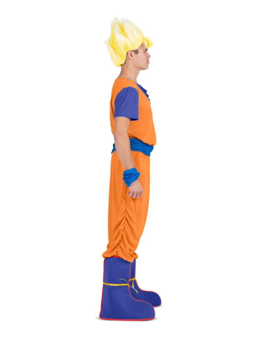 imagem de Fantasia para Adultos My Other Me Goku Dragon Ball Azul Laranja2