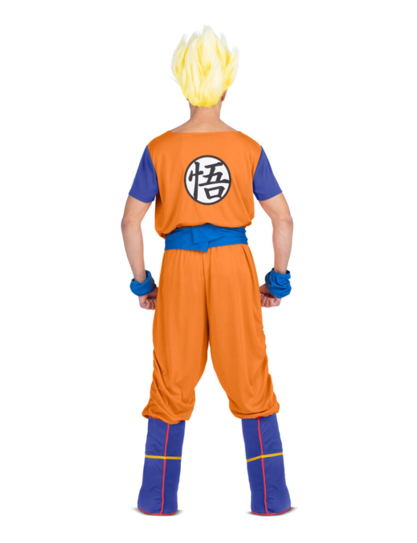 imagem de Fantasia para Adultos My Other Me Goku Dragon Ball Azul Laranja3