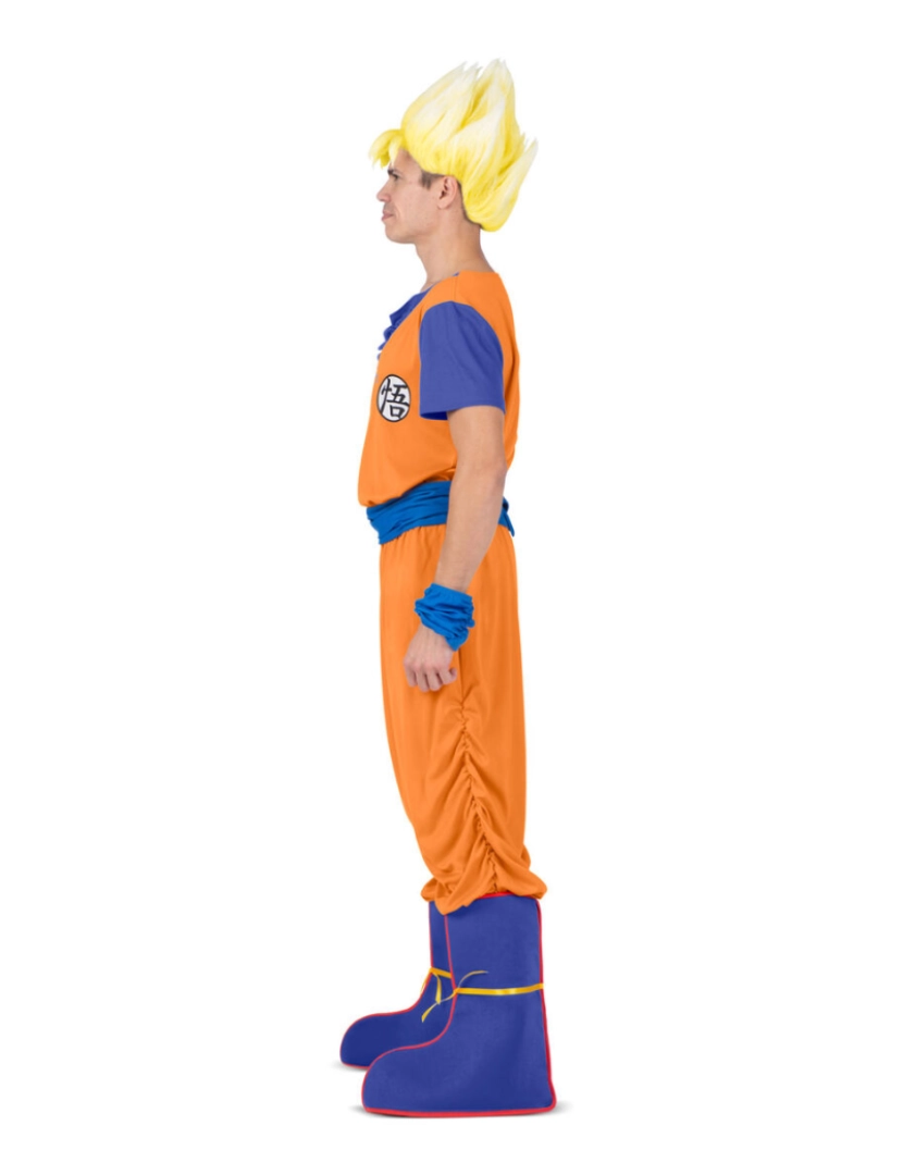 imagem de Fantasia para Adultos My Other Me Goku Dragon Ball Azul Laranja4