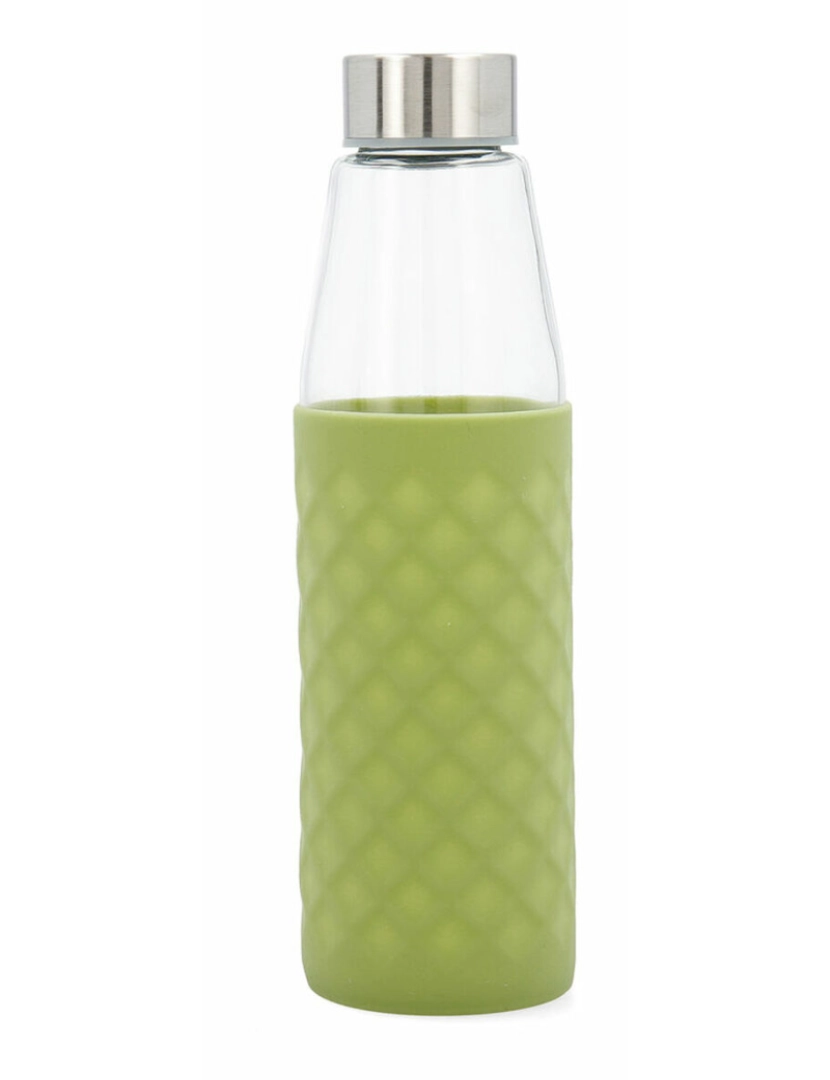 imagem de Garrafa Bidasoa Mentha Verde Vidro 500 ml1