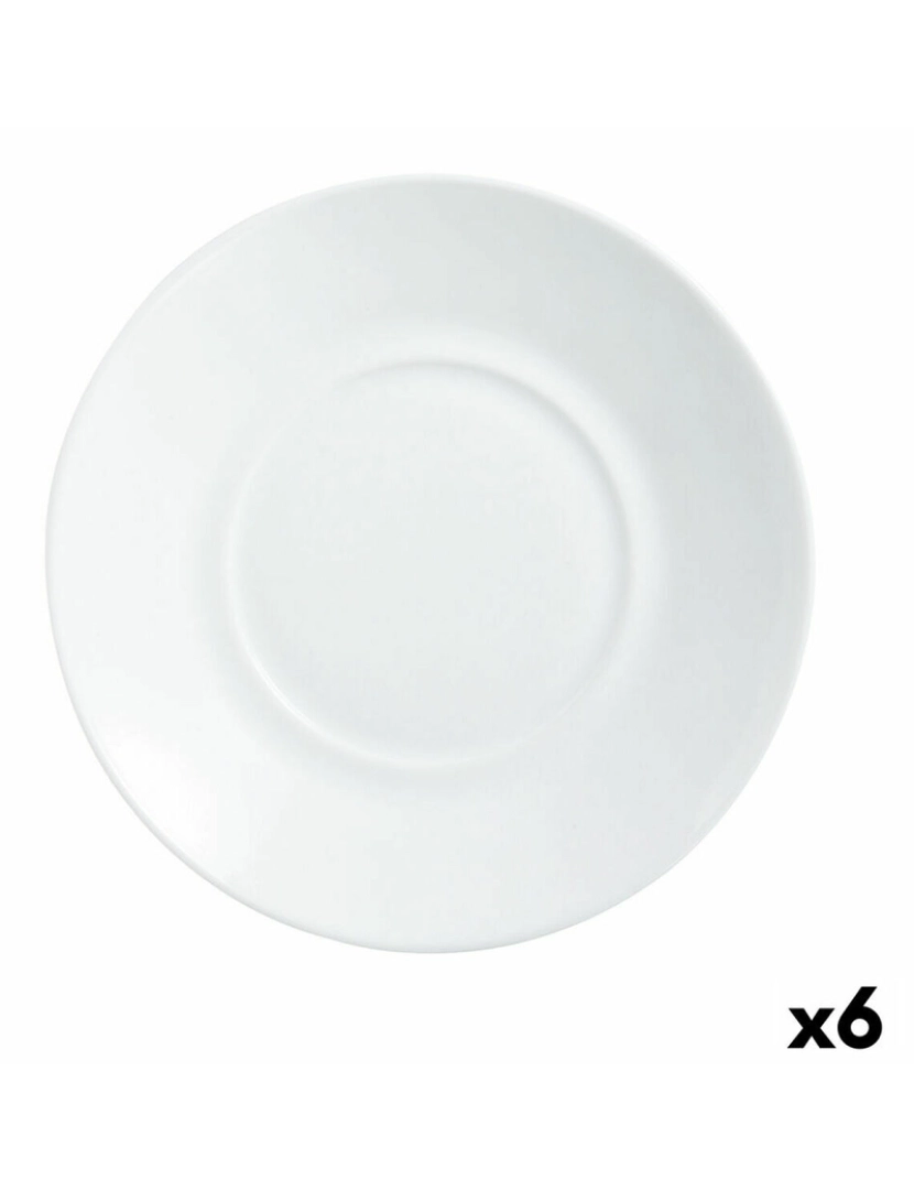 imagem de Prato Luminarc Apilable 16 cm Branco Vidro (6 Unidades) (Pack 6x)2